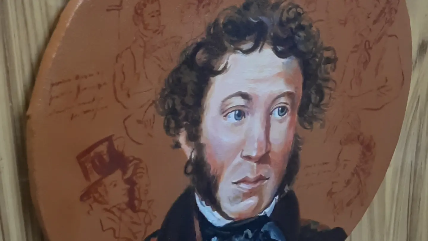 Founder Subhojit Roy Unveils Alexander Pushkin Painting