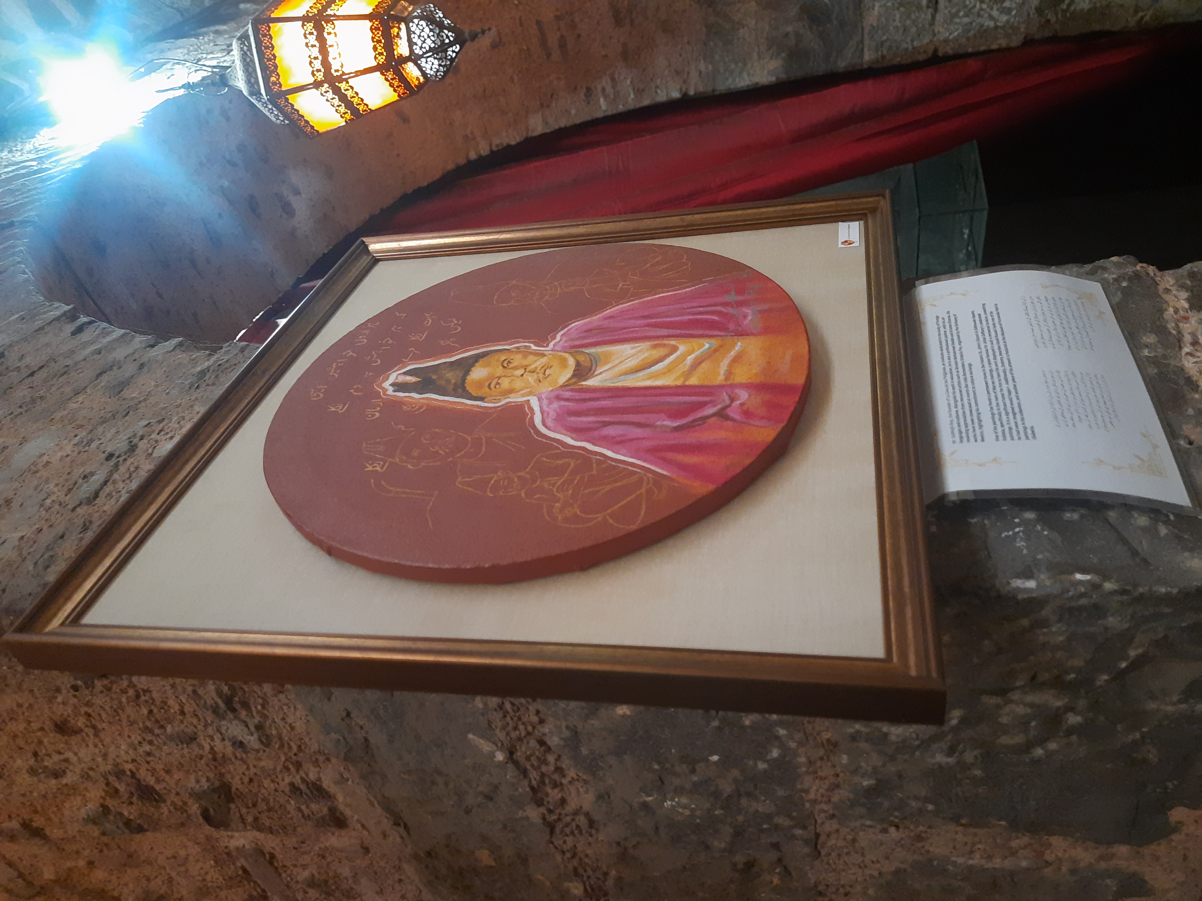 A Brush with Eternity: Mirza Ghalib Immortalized by Subhojit Roy