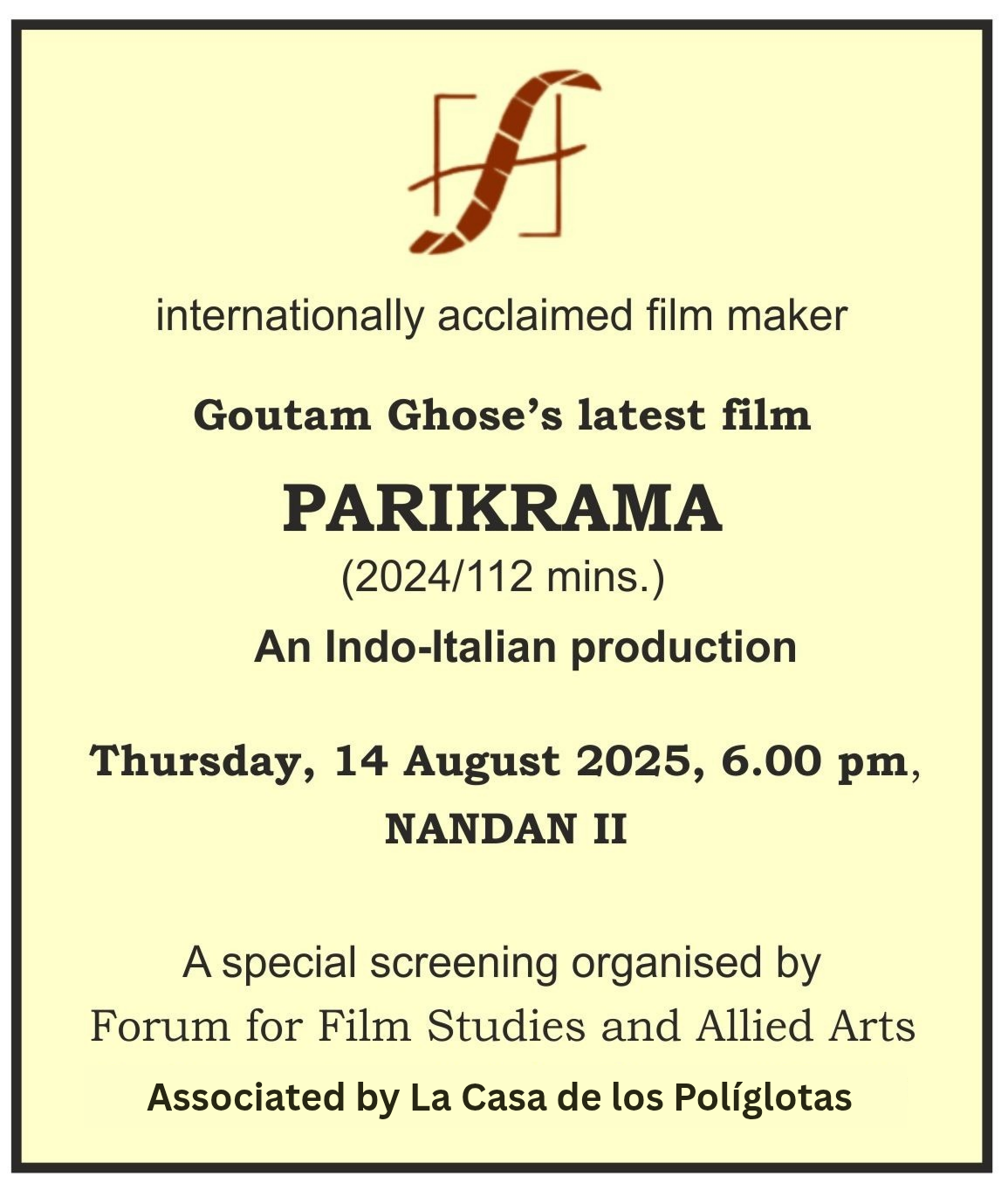 Parikrama: When Italy Meets India on the Big Screen